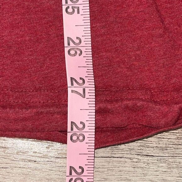Psycho Bunny Mens Pima Cotton V Neck Short Sleeve T Shirt Red Size 5 Small - Picture 7 of 7